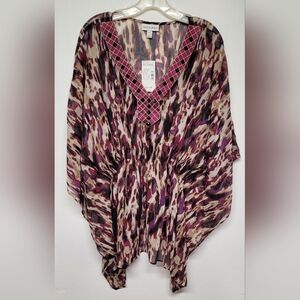 New Fashion Bug Sheer Kimono Style Top XL